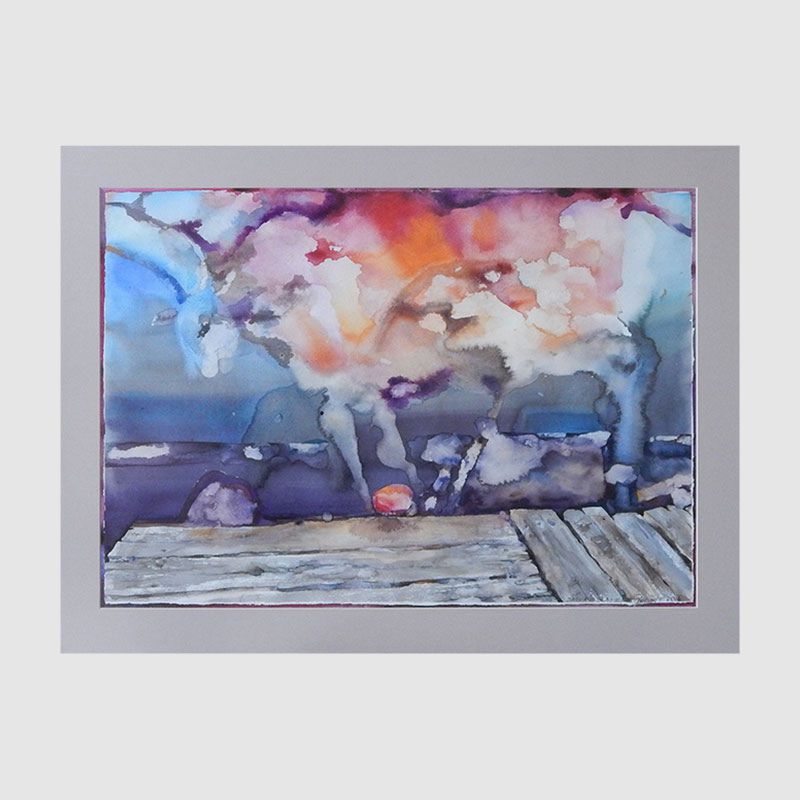 Lukšto-ežero-debesis_pa Lukšto ežero debesis Daiva Šlajienė