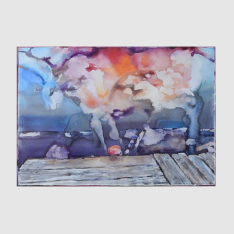 Lukšto-ežero-debesisa Lukšto ežero debesis Daiva Šlajienė